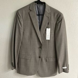 NWT Calvin Klein Grey Suit Set 40R - UNTAILORED